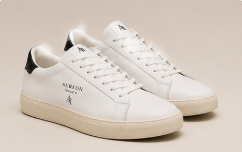 AUREON Monaco Court Sneaker – White