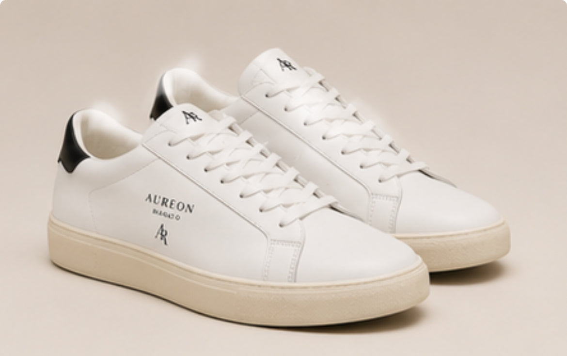 AUREON Monaco Court Sneaker – White