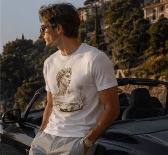 AUREON Legacy Tee – White Edition