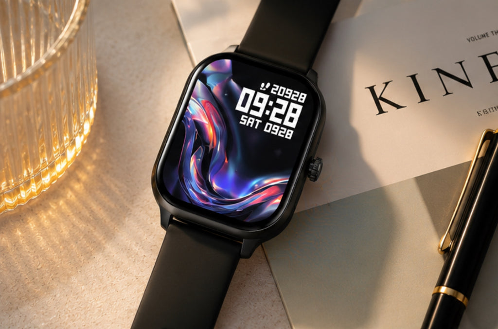 NovaFit™ Smartwatch – 2,01” HD Touchscreen | Bluetooth-Anrufe | 100+ Sportmodi