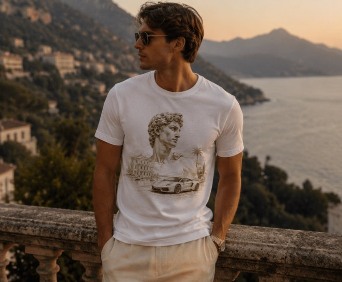 AUREON Legacy Tee – White Edition