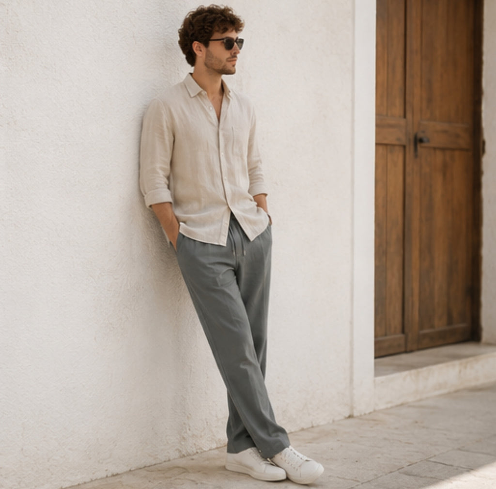Aureon™ Leinenhose – Old-Money