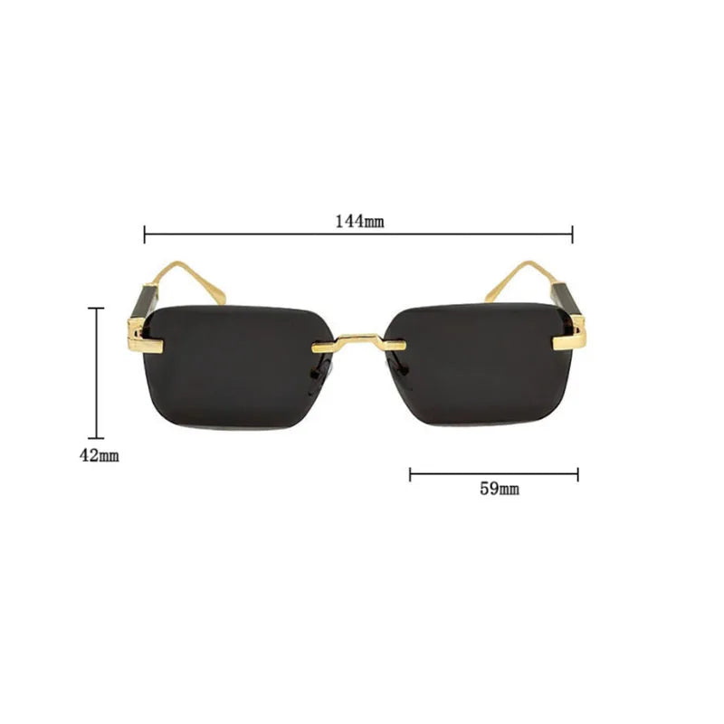 Luxuriöse Vintage Sonnenbrille