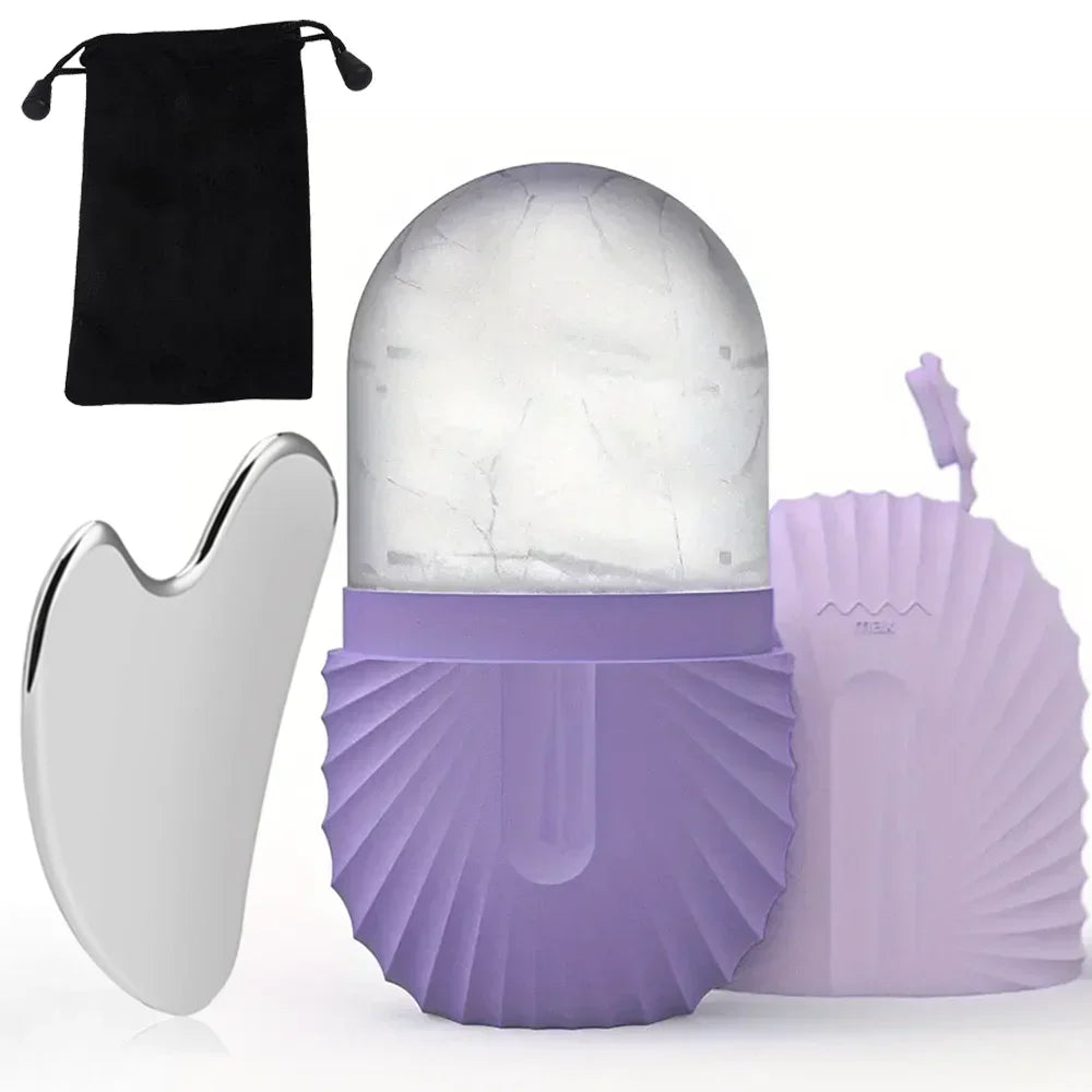 AUREON™ Eisroller & Gua Sha Set