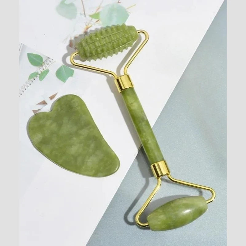 AUREON™ Gua Sha & Jade Roller Set